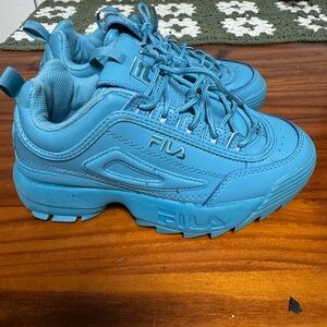 Fila Vibrant Blue Chunky Sneakers